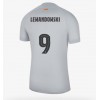 Barcelona Robert Lewandowski #9 Tredjedrakt 2022-23 Kortermet